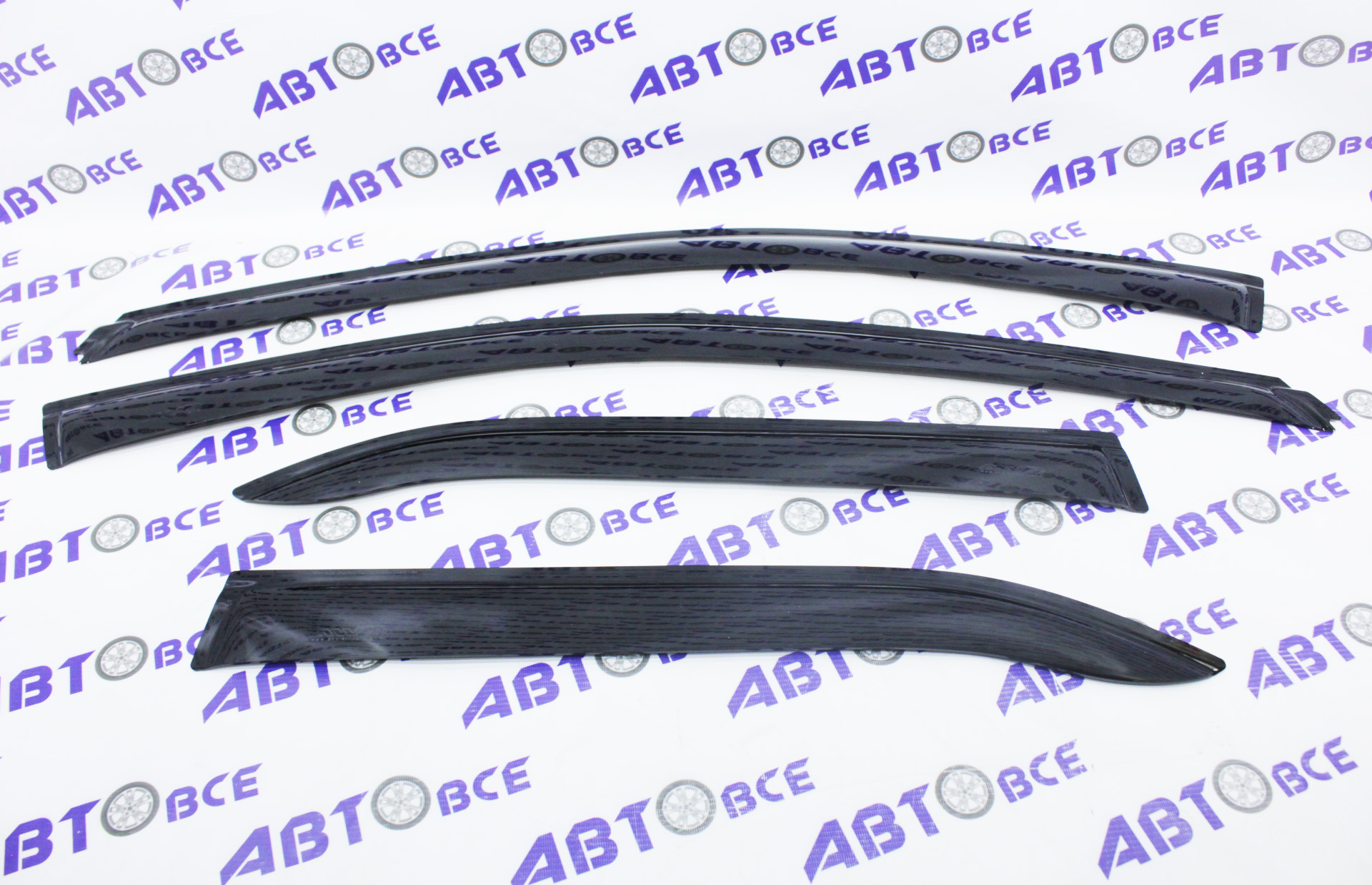 Дефлекторы боковых стекол (ветровики) Toyota Camry XV50/XV55 2011г (комплект 4 шт) AIR